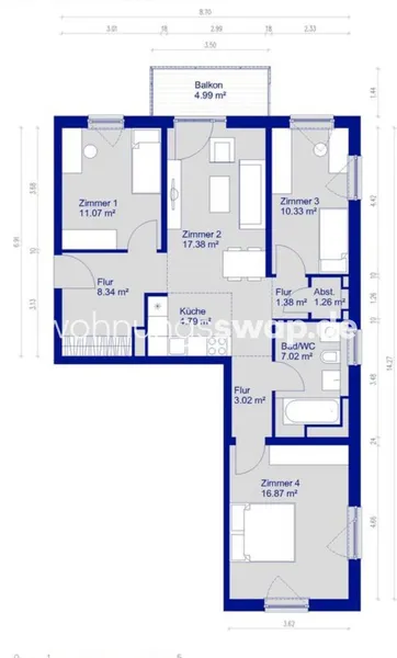 Wohnungstausch: Senftenberger Straße 22 — photo 1